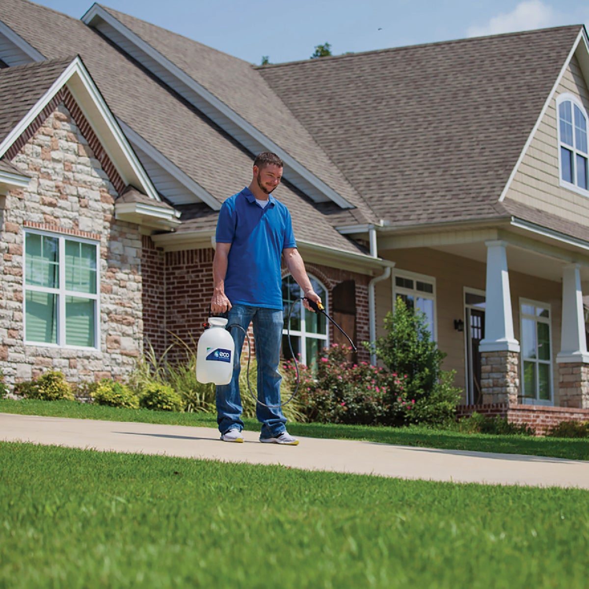 ECO ADVANCE Clear Concrete and Masonry Water Repellent Sealer, 5 Gal. Image 2