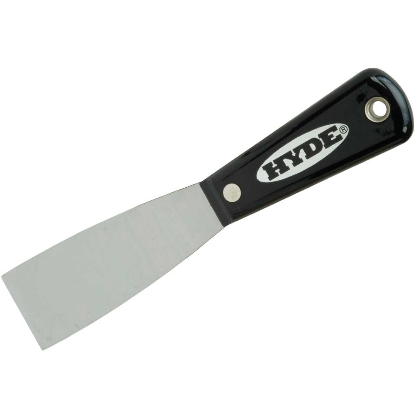 Hyde Black & Silver 1-1/2 In. Flex Professional Putty Knife Image 1