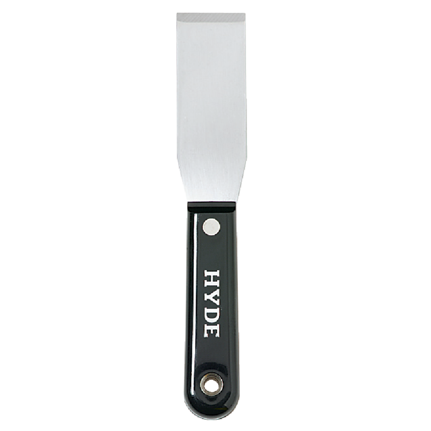 Hyde Black & Silver 1-5/16 In. Stiff Chisel Professional Putty Knife Image 1