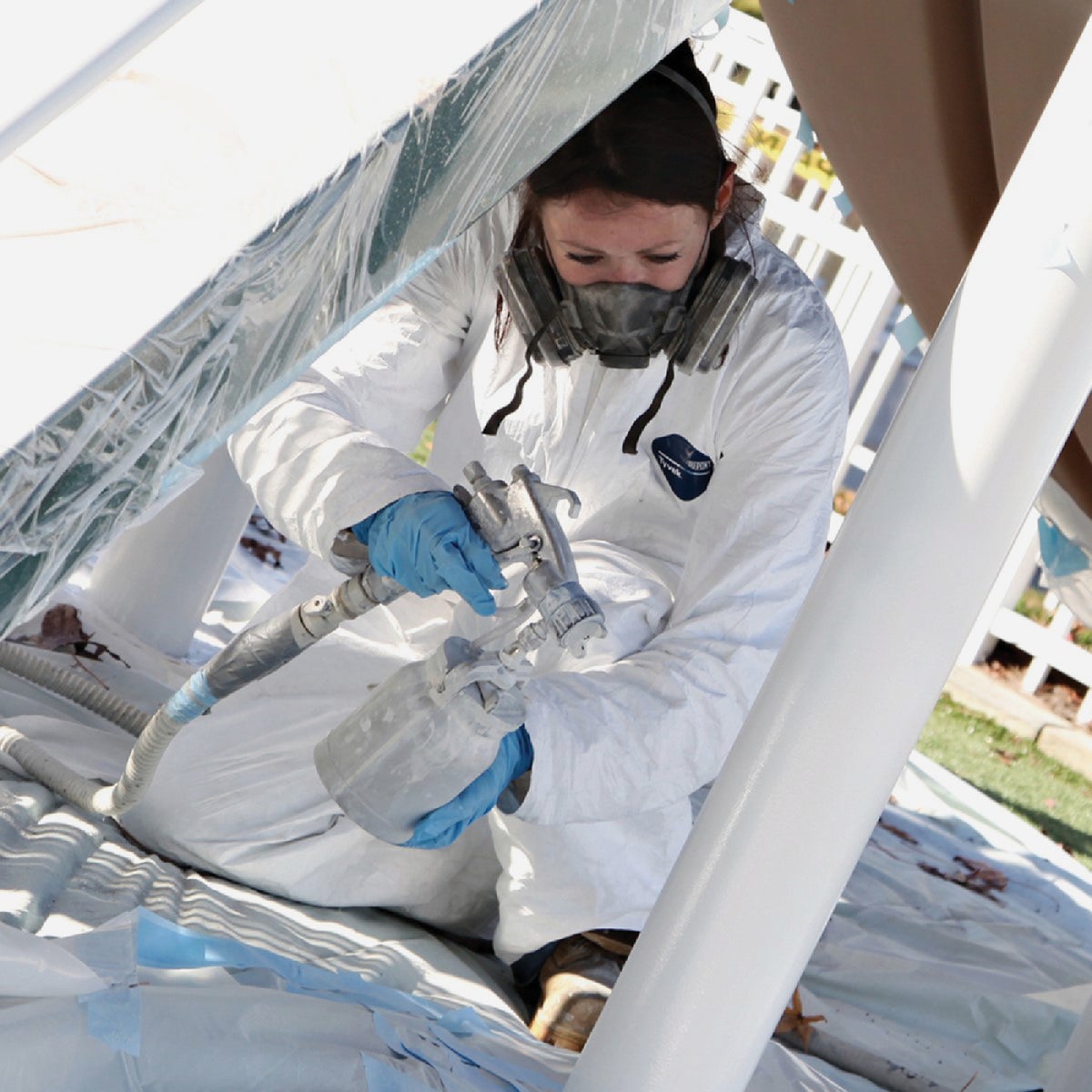 Trimaco DuPont Tyvek 2XL No Elastic Disposable Coverall Image 2