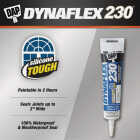 Dap Dynaflex 230 5.5 Oz. 100% Waterproof Window, Door, Siding & Trim Elastomeric Sealant, Clear Image 2