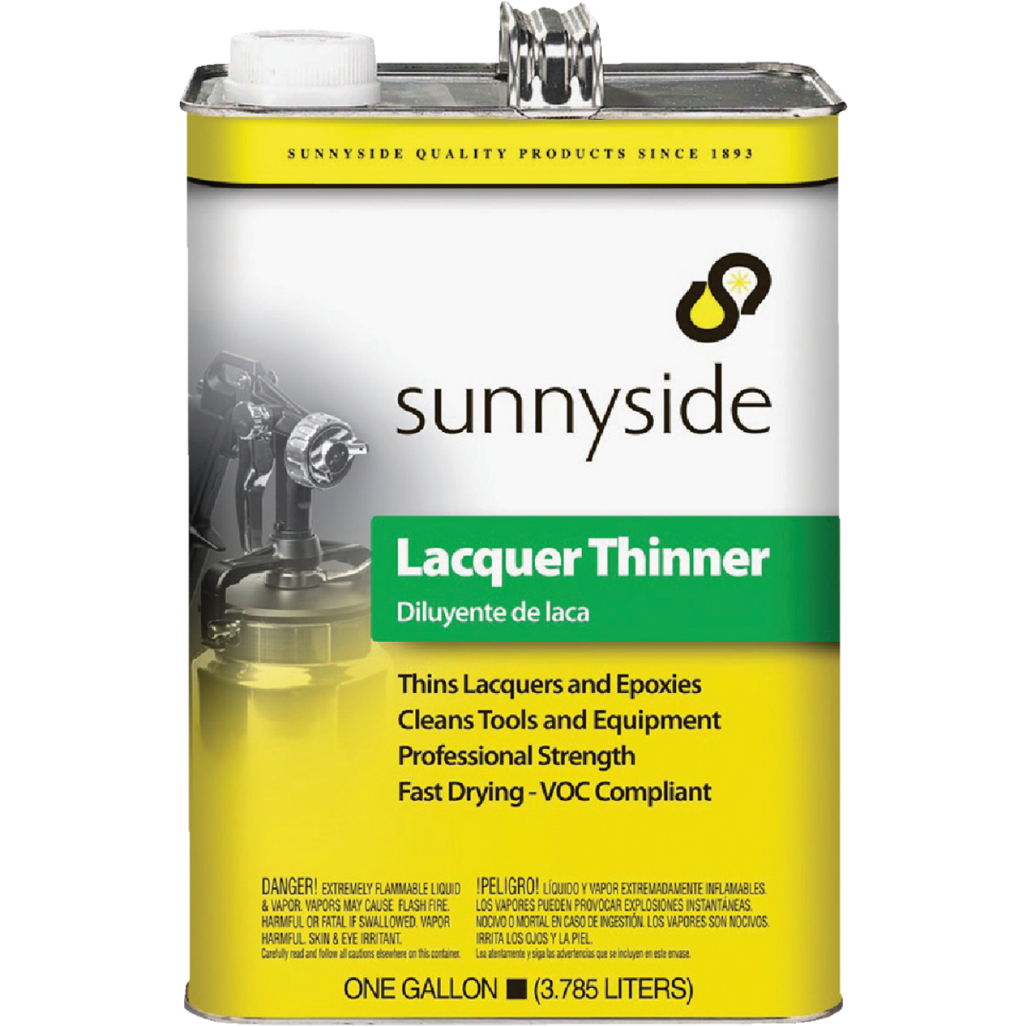 Sunnyside Low VOC Lacquer Thinner, Gallon Image 1