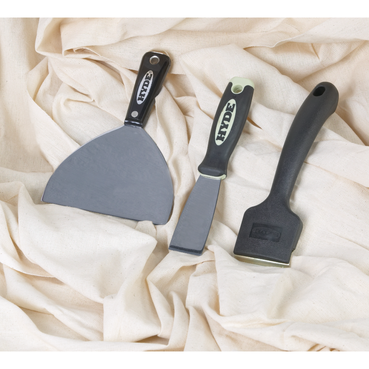 Hyde Black & Silver 2-1/2 In. 2-Edge Blade Lifetime Pull Scraper, 9 In. Handle Image 2