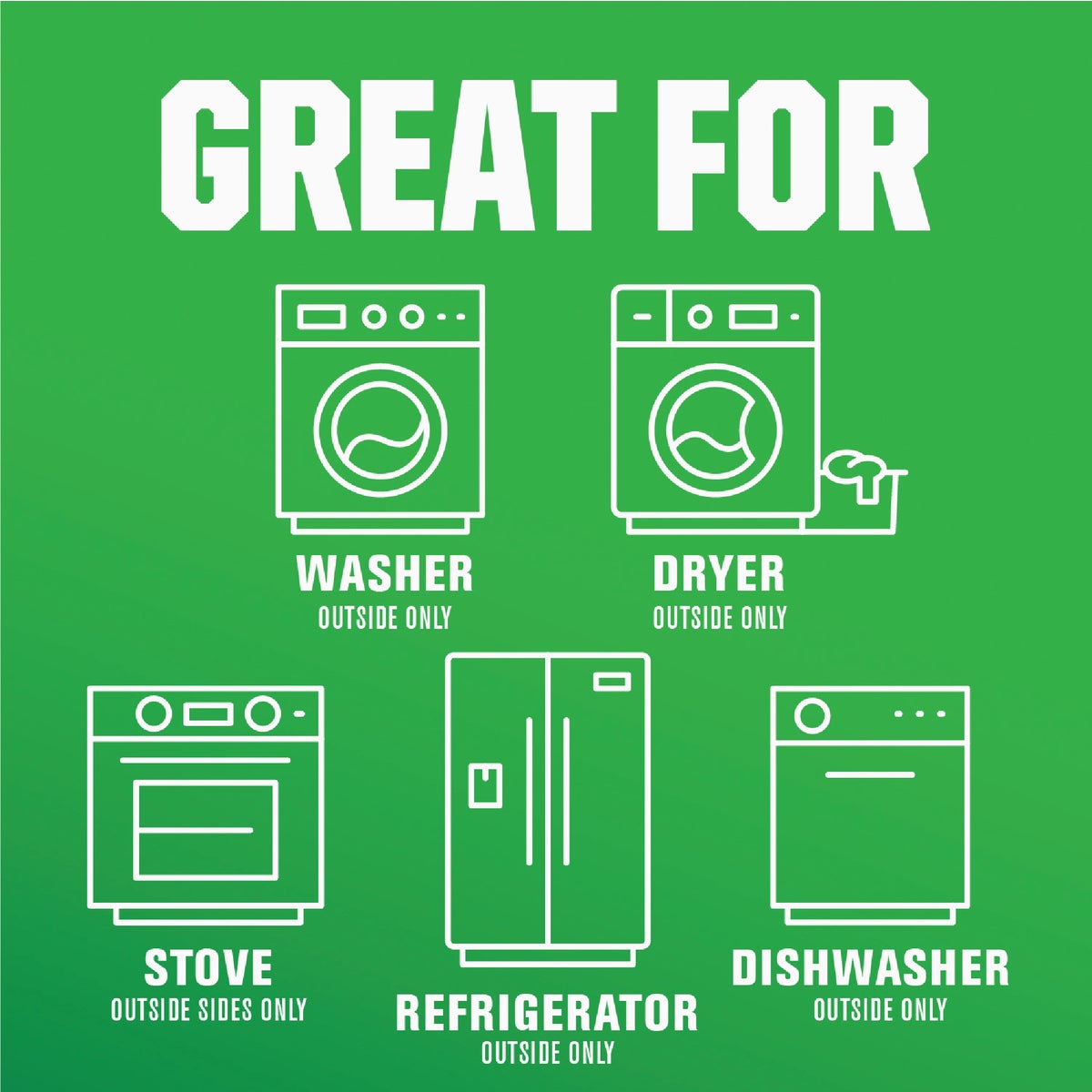 Rust-Oleum Gloss White 12 Oz. Appliance Spray Paint Image 2