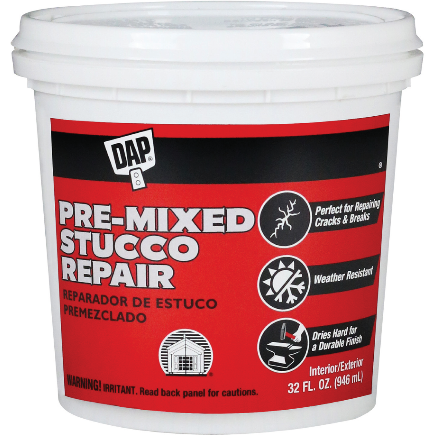 DAP 32 Oz. Pre-Mixed Stucco Patch Image 1
