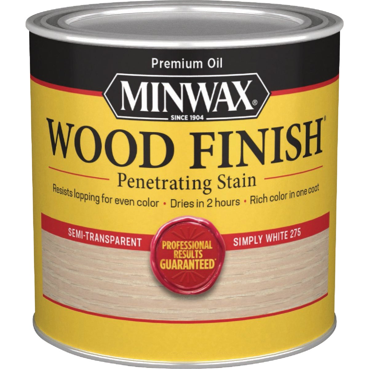 Minwax 1/2 Pt. Simply White Wood Finish Image 2