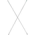MetalTech 10 Ft. x 4 Ft. Galvanized Standard Cross Brace Image 1