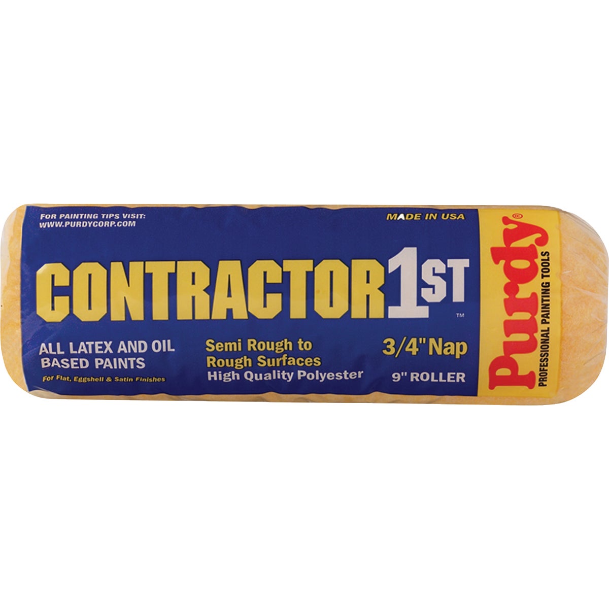 Purdy Contractor 1st 9 In. x 3/4 In. Knit Fabric Roller Cover