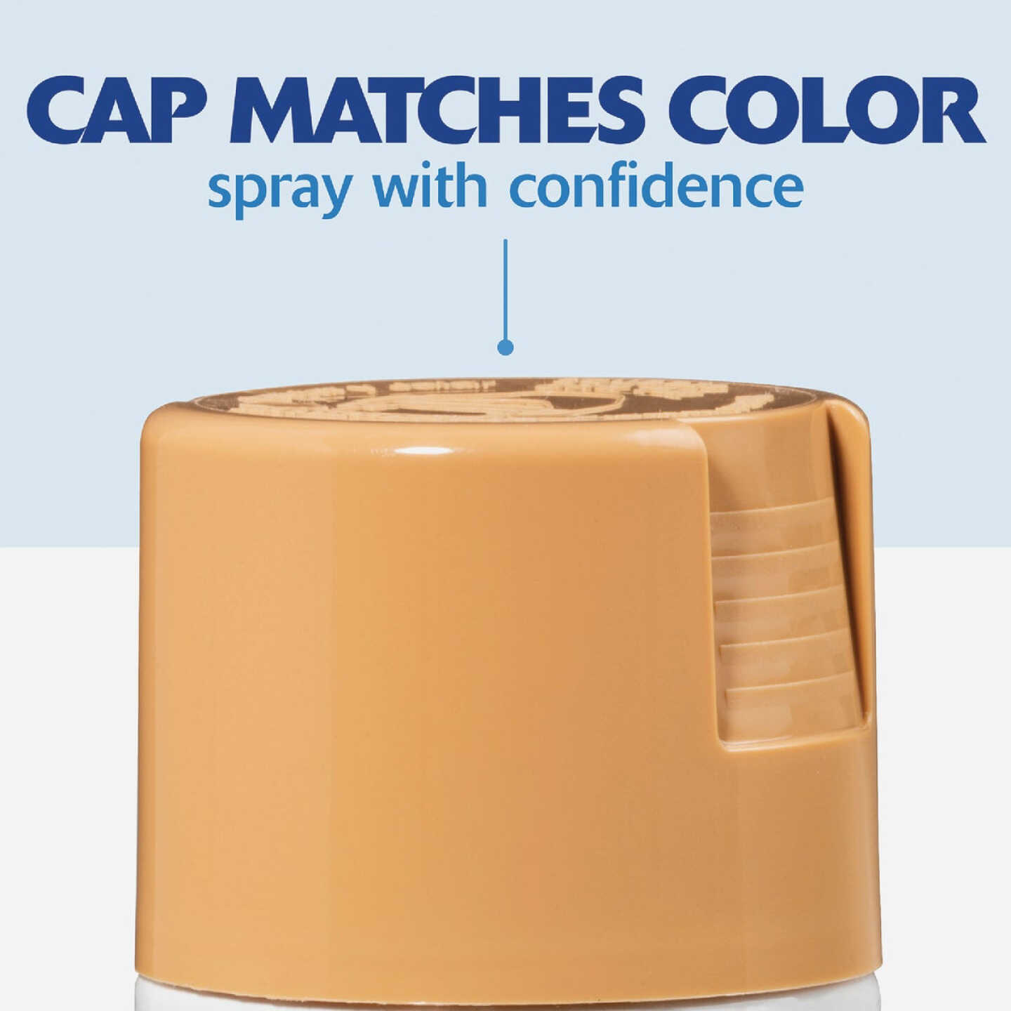 Rust-Oleum Painter's Touch 2X Ultra Cover 12 Oz. Gloss Paint + Primer Spray Paint, Khaki Image 6