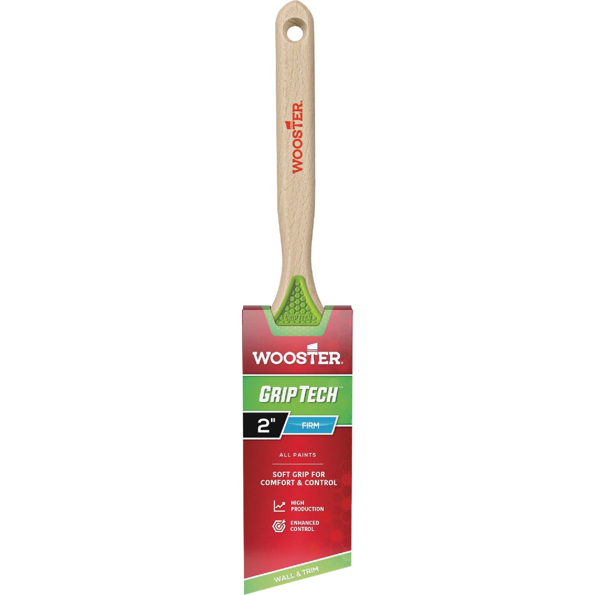 Wooster GripTech 2 In. Angle Sash Paintbrush Image 1