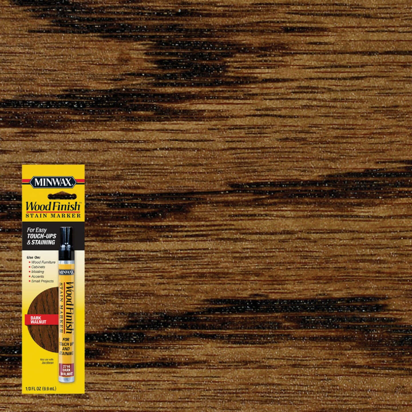 Minwax Wood Finish Dark Walnut Stain Marker Image 1