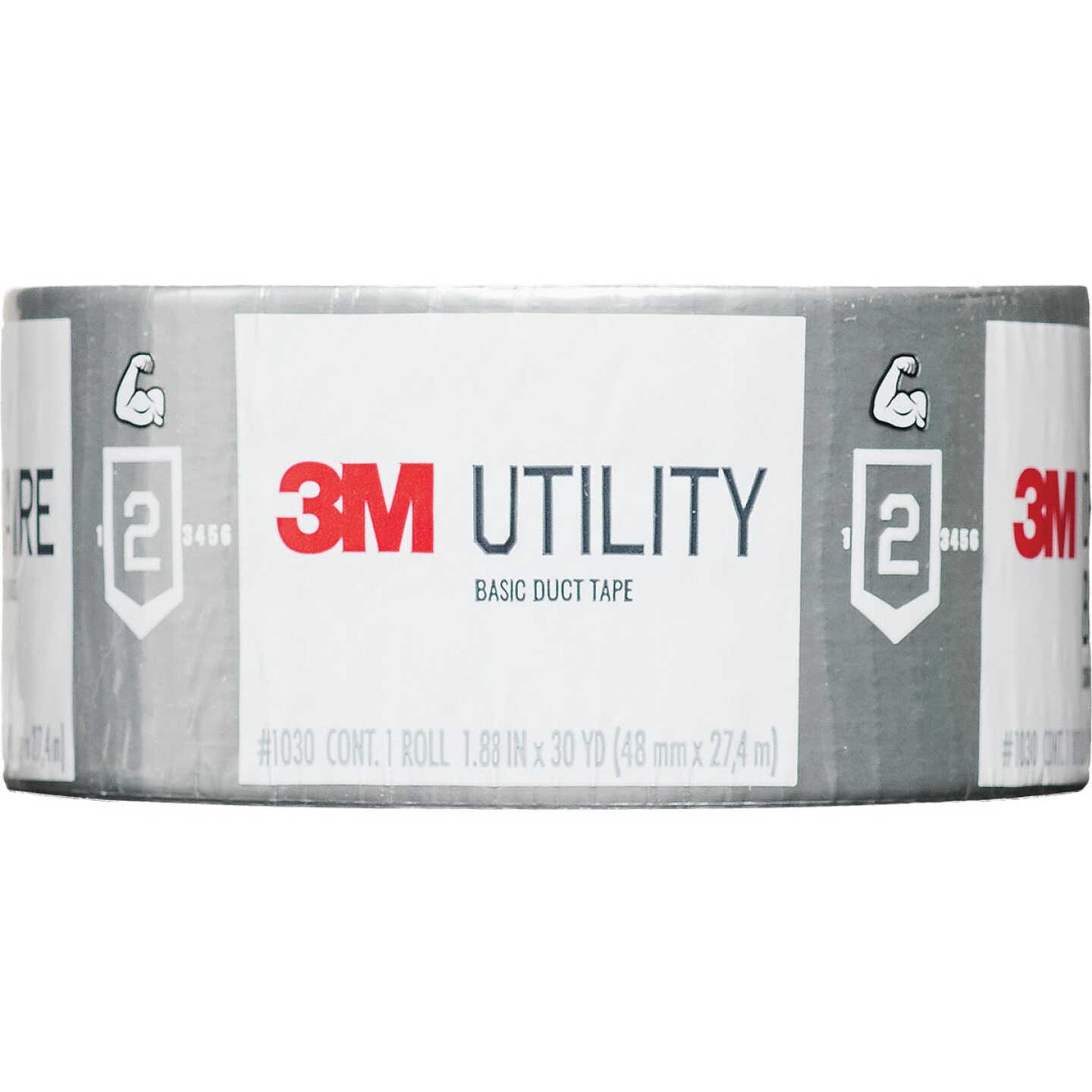 3M 1.88 In. x 30 Yd. Basic Duct Tape Image 2
