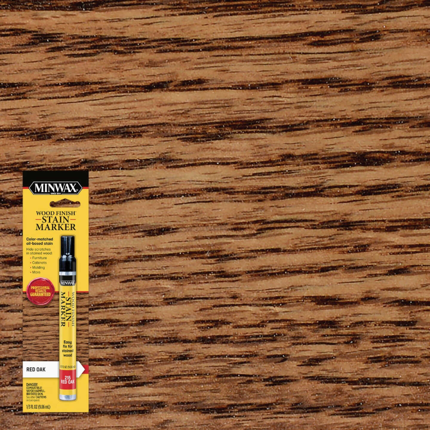 Minwax Wood Finish Red Oak Stain Marker Image 1