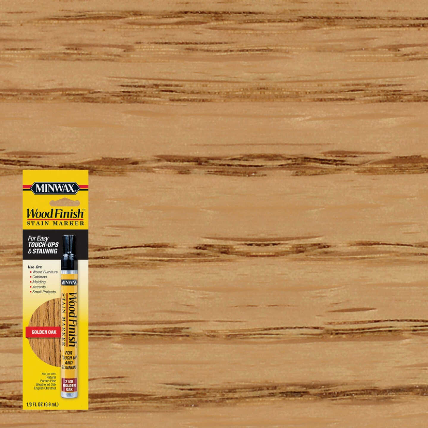 Minwax Wood Finish Golden Oak Stain Marker Image 1