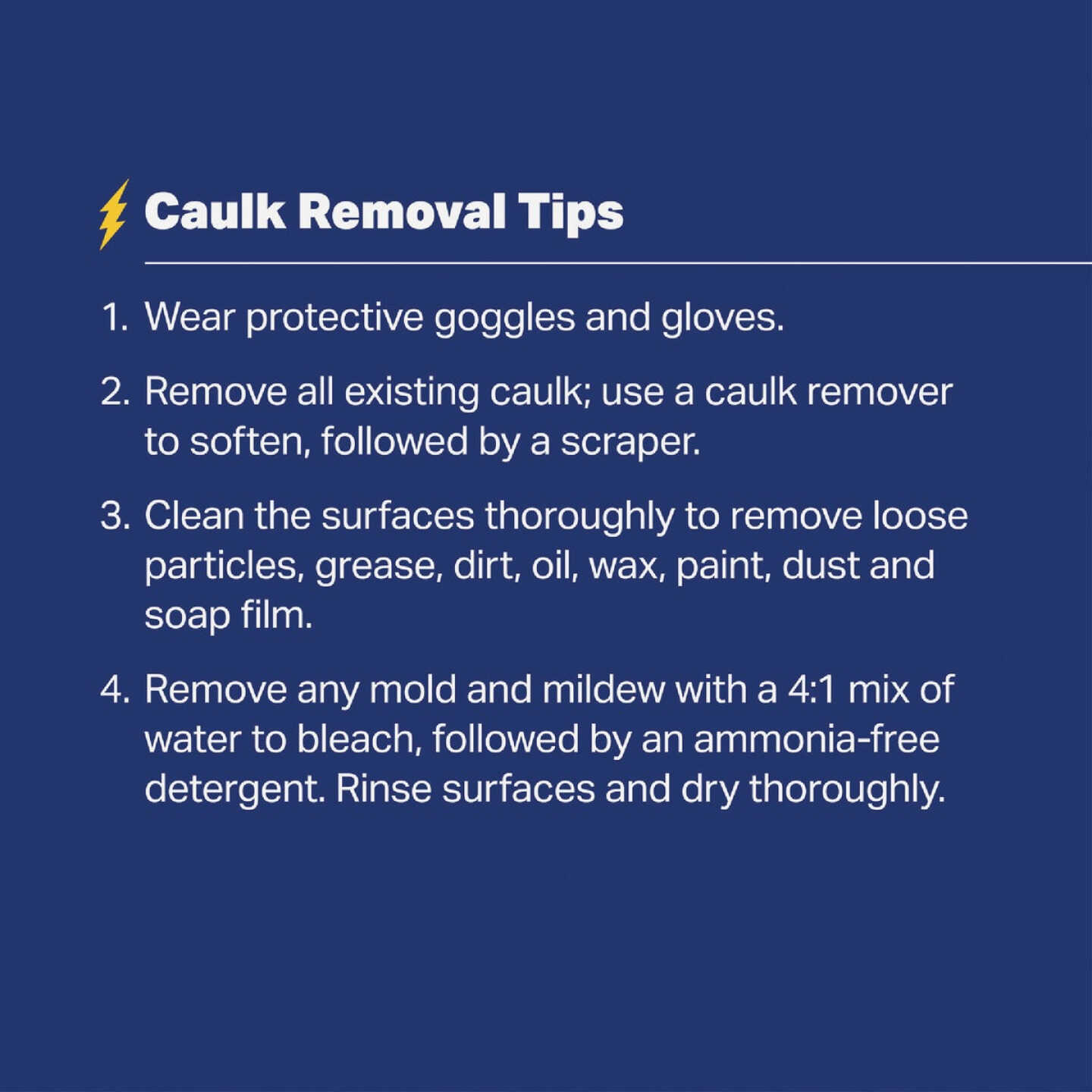 White Lightning Painter's Preferred 10 Oz. White Acrylic Latex Caulk Image 3