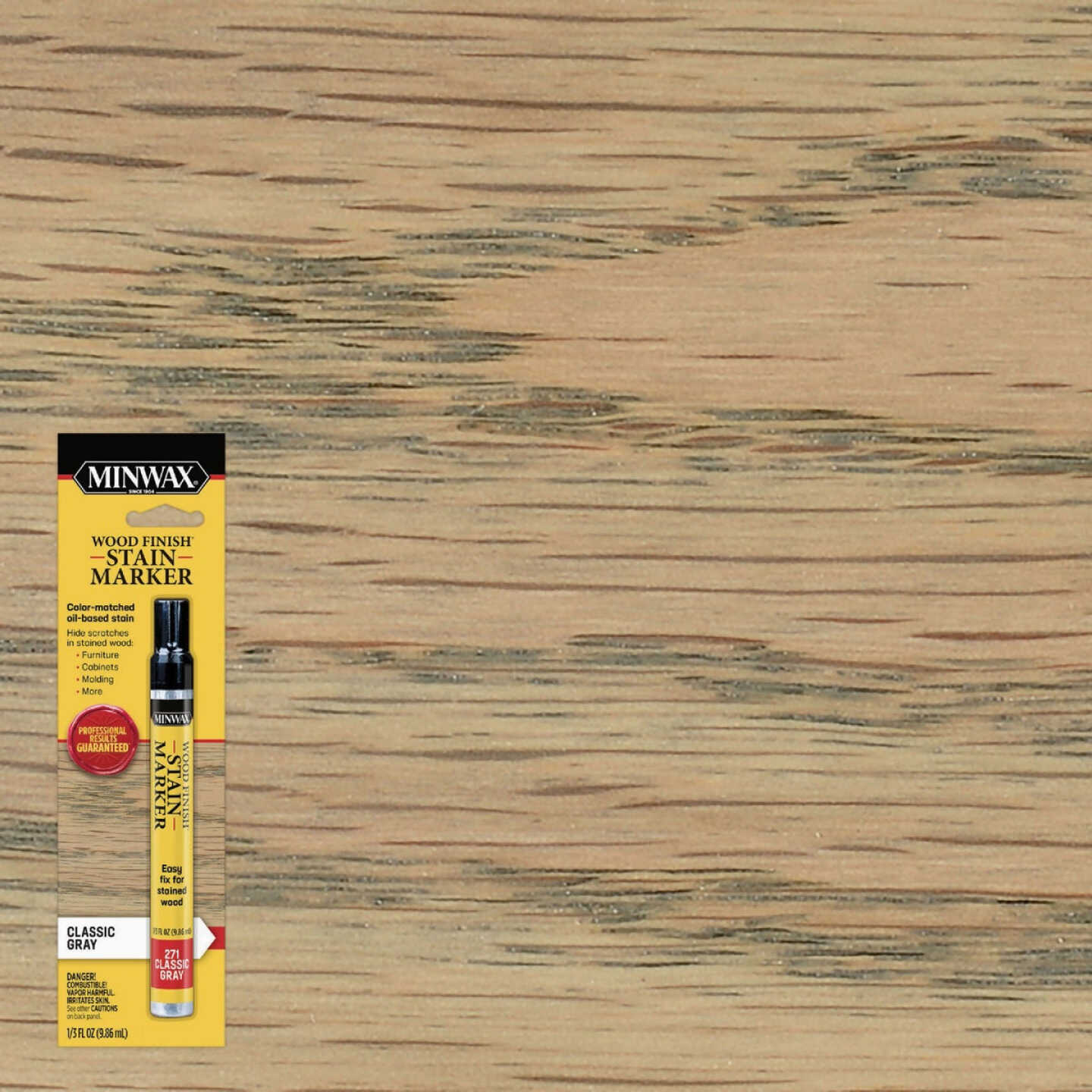 Minwax Wood Finish Classic Gray Stain Marker Image 1