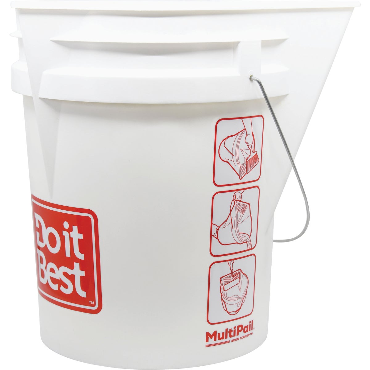 MultiPail 5 Gal. Paint Pail with Spout Image 7
