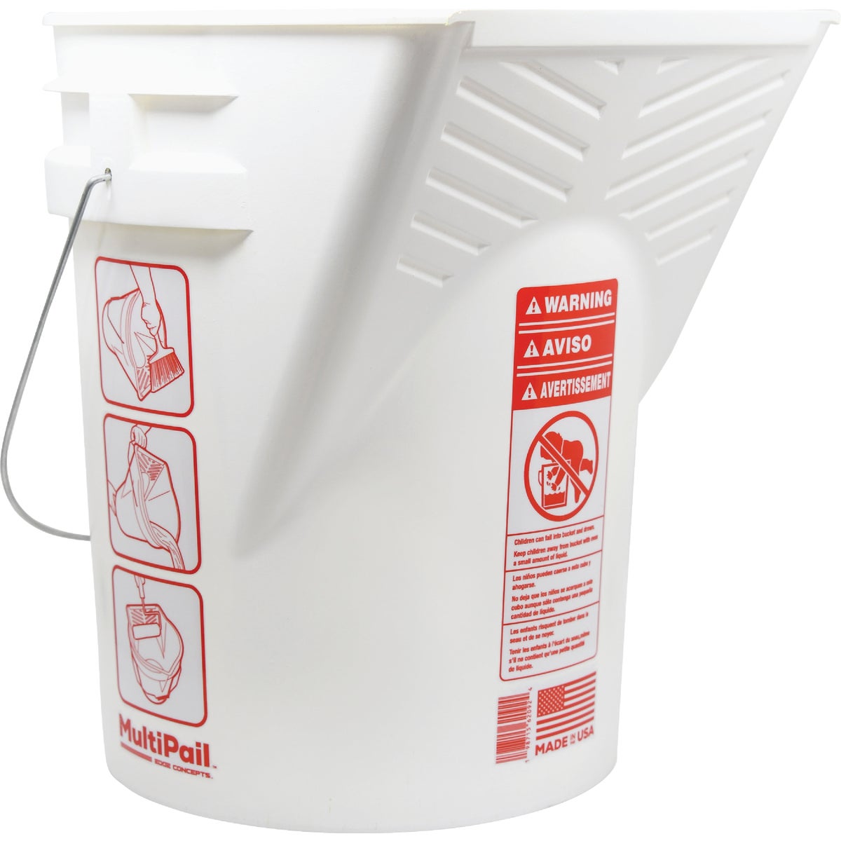 MultiPail 5 Gal. Paint Pail with Spout Image 6