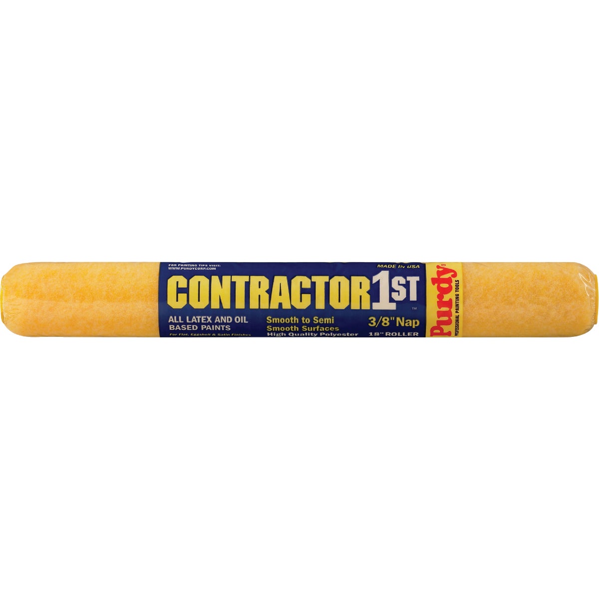 Purdy Contractor 1st 18 In. x 3/8 In. Knit Fabric Roller Cover Image 1