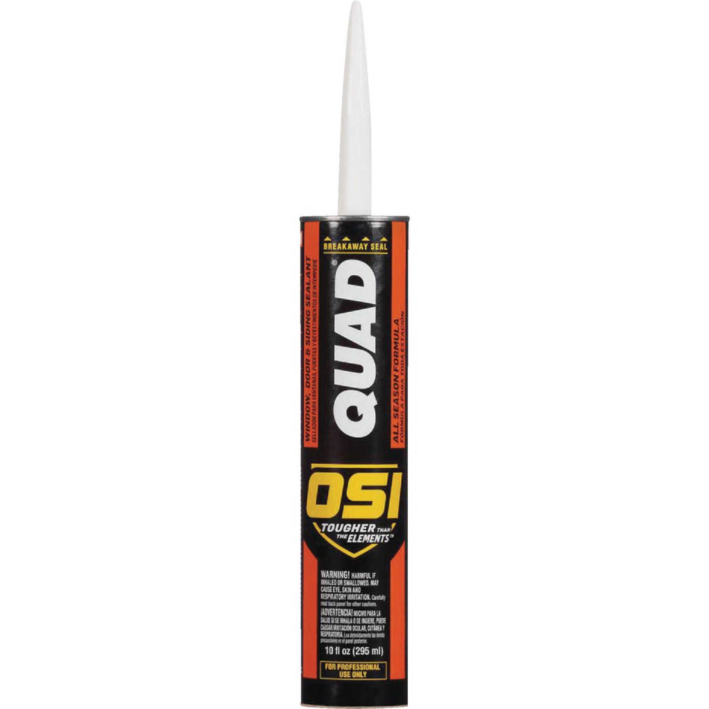 OSI QUAD 10 Oz. Window, Door & Siding Polymer Sealant, Gray Image 1