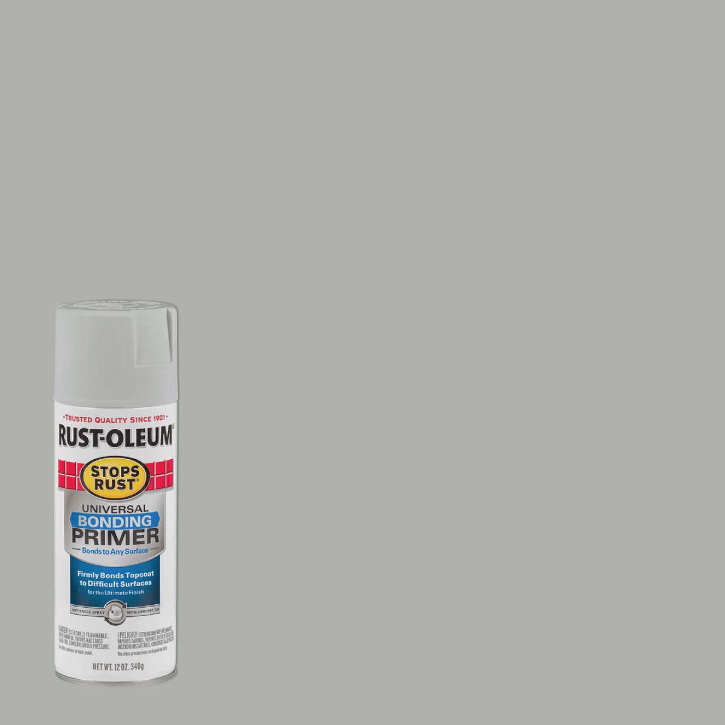 Rust-Oleum Stops Rust 12 Oz. Universal Bonding Primer Spray, Gray Image 1