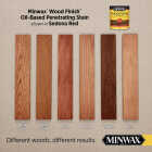 Minwax Wood Finish Penetrating Stain, Sedona Red, 1/2 Pt. Image 2