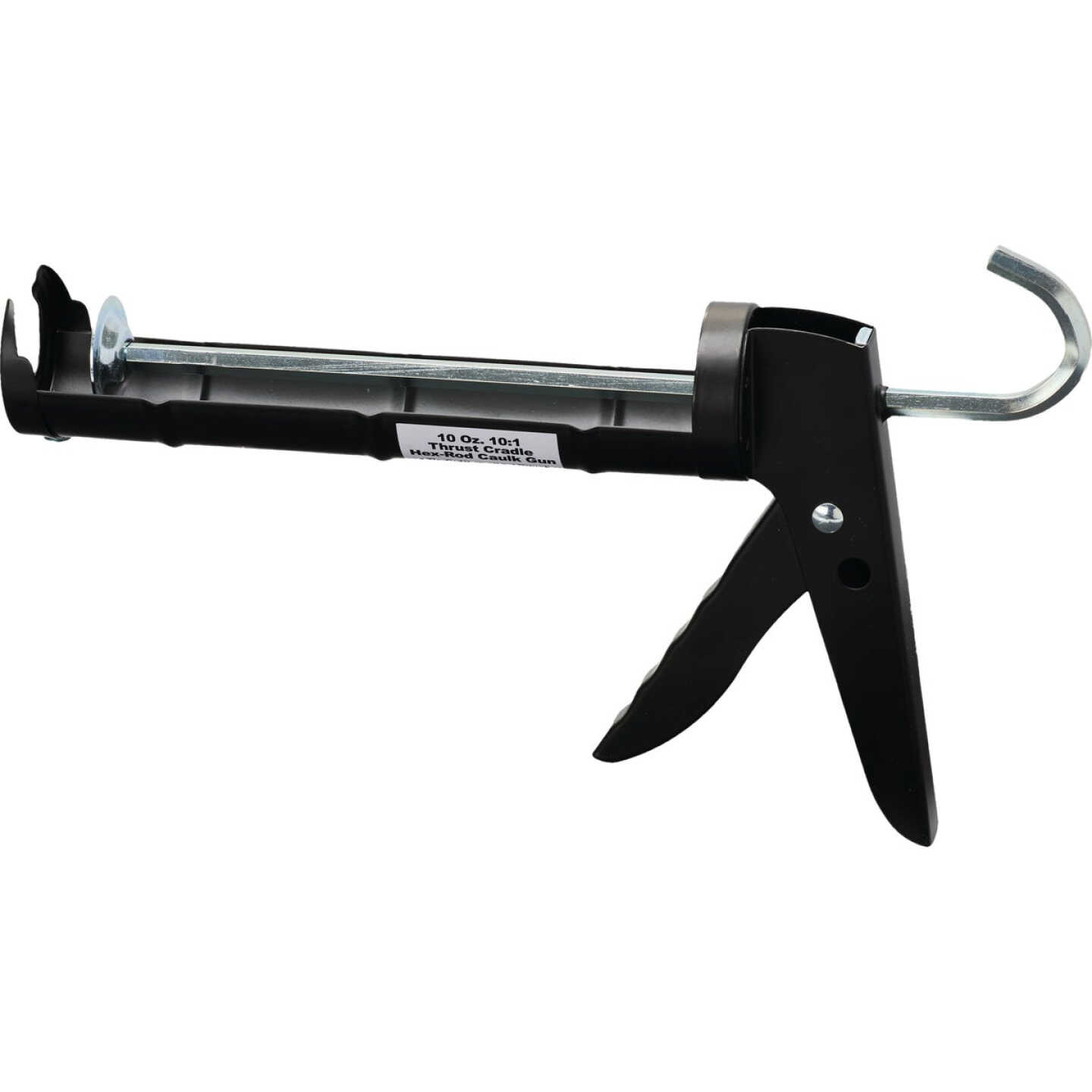 10 Oz. 10:1 Thrust Cradle Hex-Rod Caulk Gun Image 1