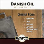 Watco Danish 1 Qt. Dark Walnut Finish Image 3