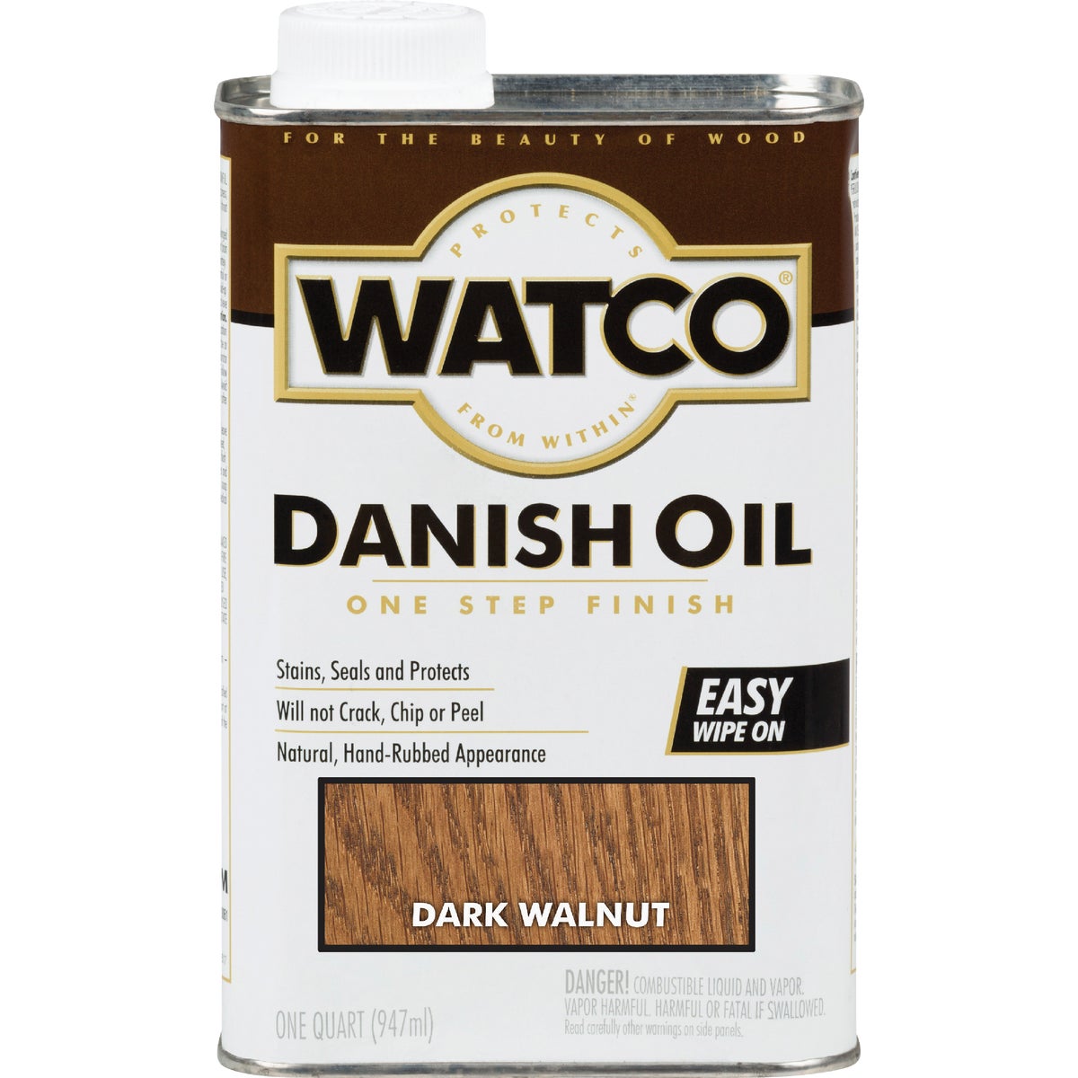 Watco Danish 1 Qt. Dark Walnut Finish Image 7