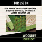 Rust-Oleum Woodlife Water-Based Coppercoat Green Wood Preservative, 1 Gal. Image 5