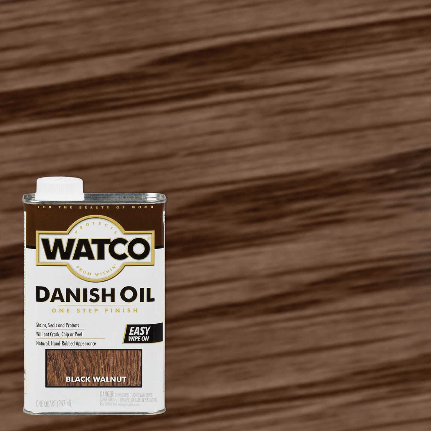 Watco Danish 1 Qt. Black Walnut Oil Finish Image 1