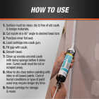 Dap Alex Plus 10.1 Oz. All Purpose Clear Siliconized Acrylic Latex Caulk Image 5