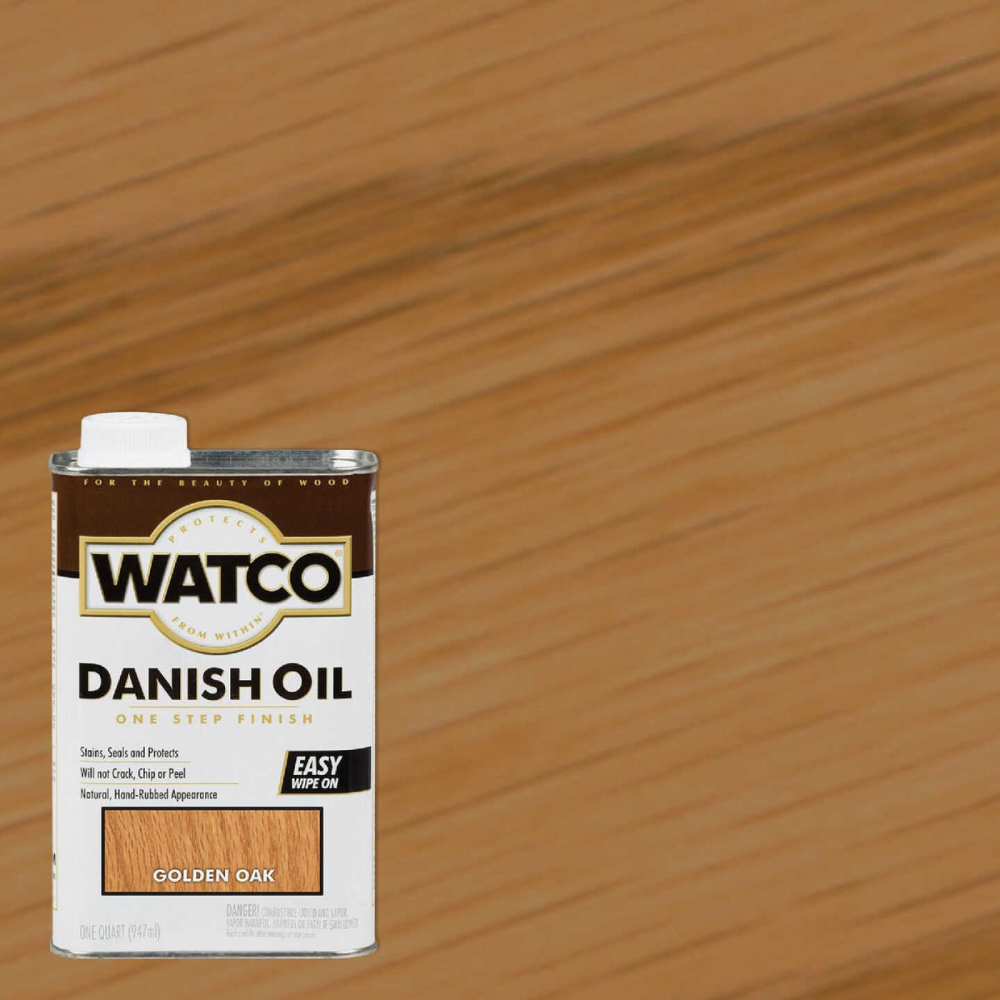 Watco Danish 1 Qt. Golden Oak Oil Finish Image 1