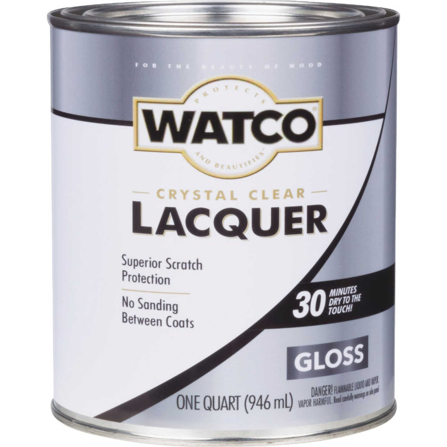 Watco Clear Gloss Quart 87 Sq. Ft./Qt. Lacquer Image 2