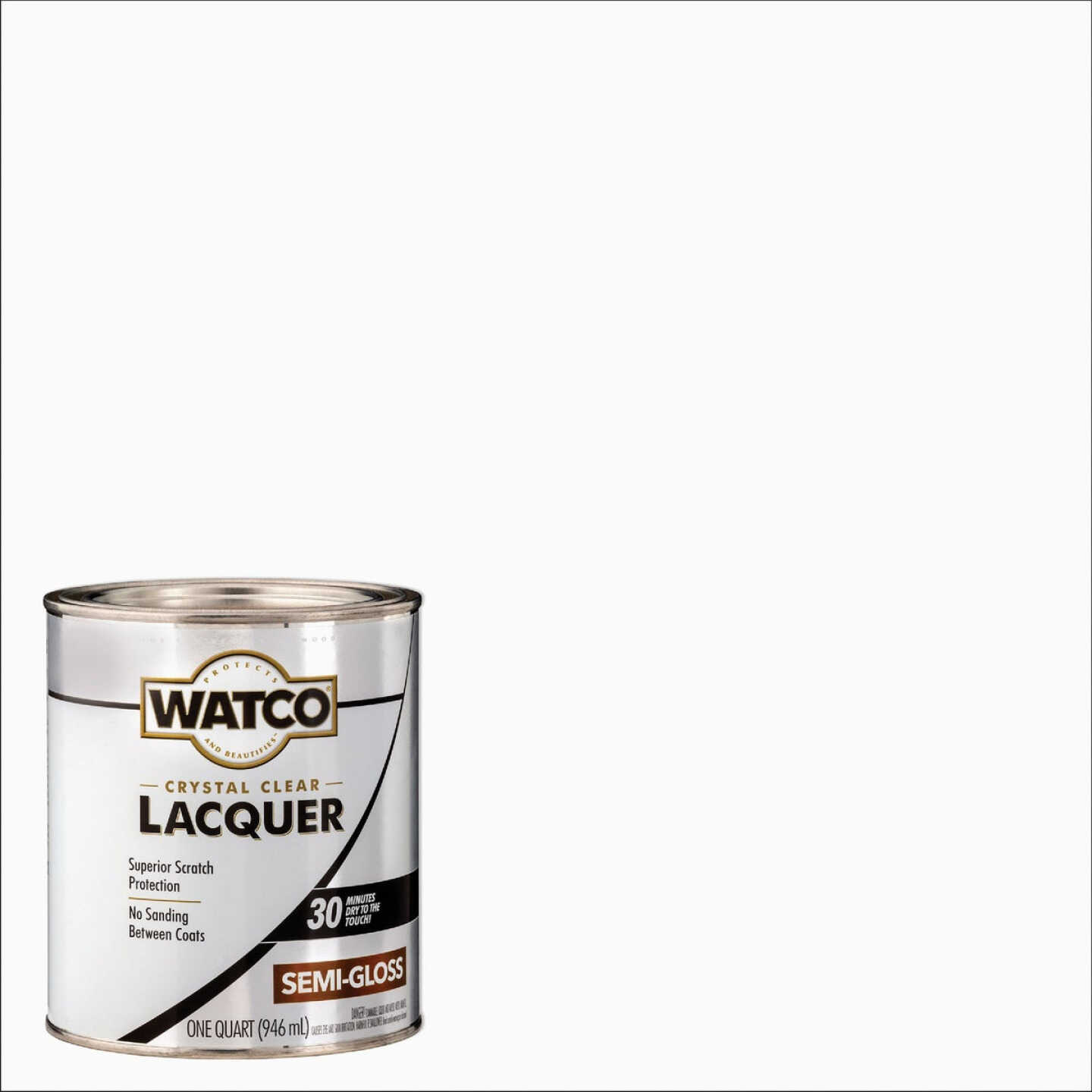Watco Clear Semi-Gloss Quart 87 Sq. Ft./Qt. Lacquer Image 1