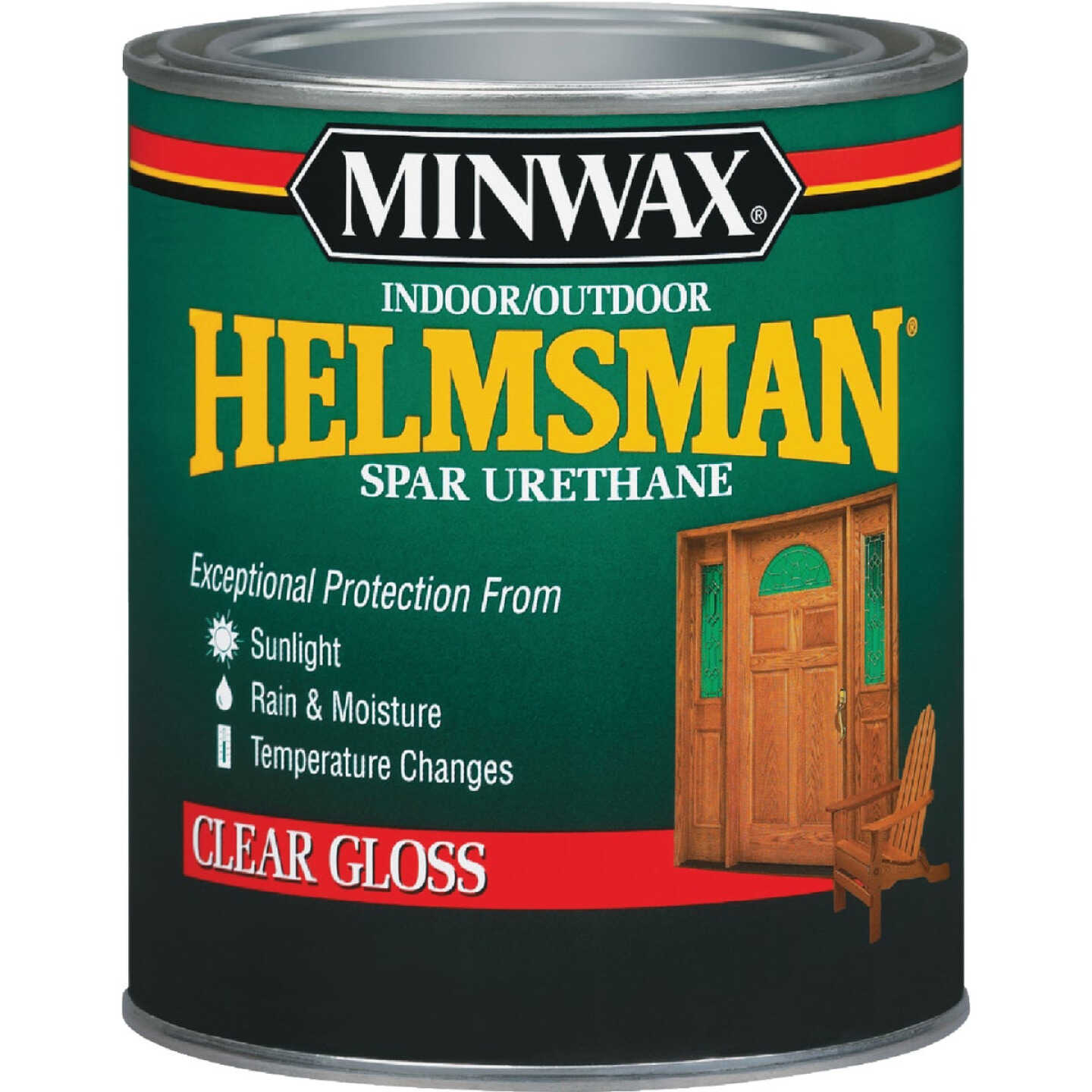 Minwax Helmsman Gloss Clear Spar Urethane, 1 Qt. Image 1