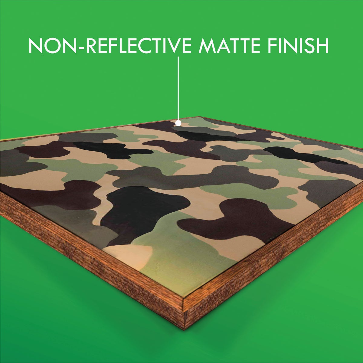 Rust-Oleum 1 Qt. Camouflage Brush Paint, Khaki Image 6