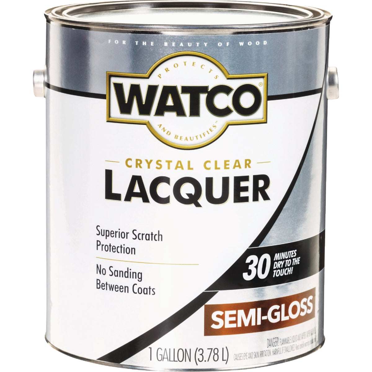 Watco Clear Semi-Gloss Gallon 350 Sq. Ft./Gal. Lacquer Image 2