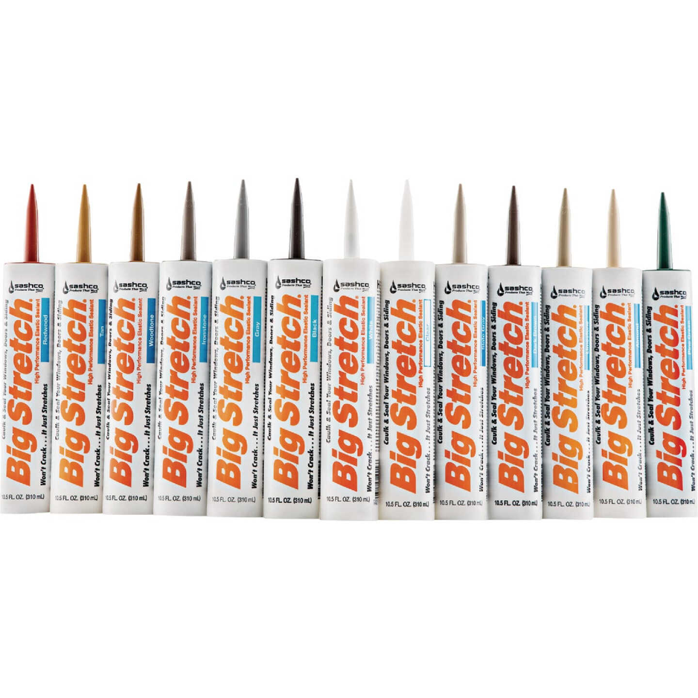 Sashco Big Stretch 10.5 Oz. Acrylic Elastomeric Caulk, Charcoal Gray Image 6