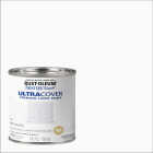 Rust-Oleum Painter's Touch 2X Ultra Cover Premium Latex Paint, White Semi-Gloss, 1/2 Pt. Image 1
