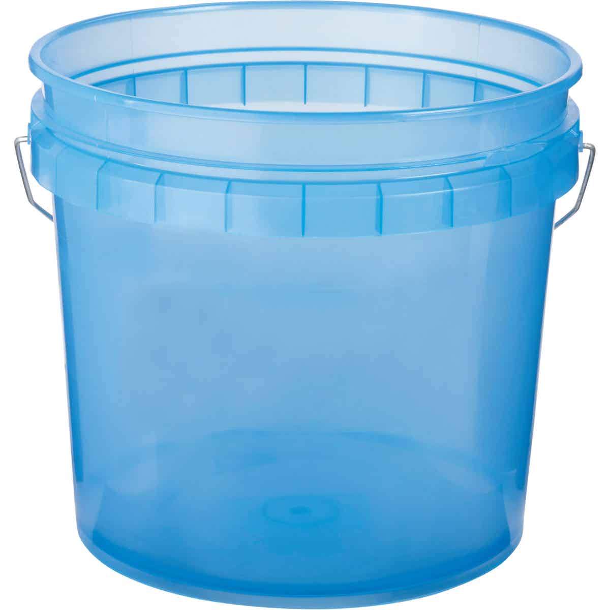 Leaktite 3.5 Gal. Blue Translucent Bucket