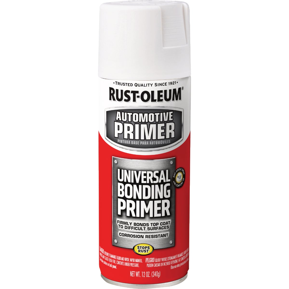Rust-Oleum Stops Rust 12 Oz. Flat White Universal Bonding Primer Image 1