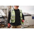 Milwaukee Large Black Long Sleeve Unisex Hybrid Work Shirt Image 4