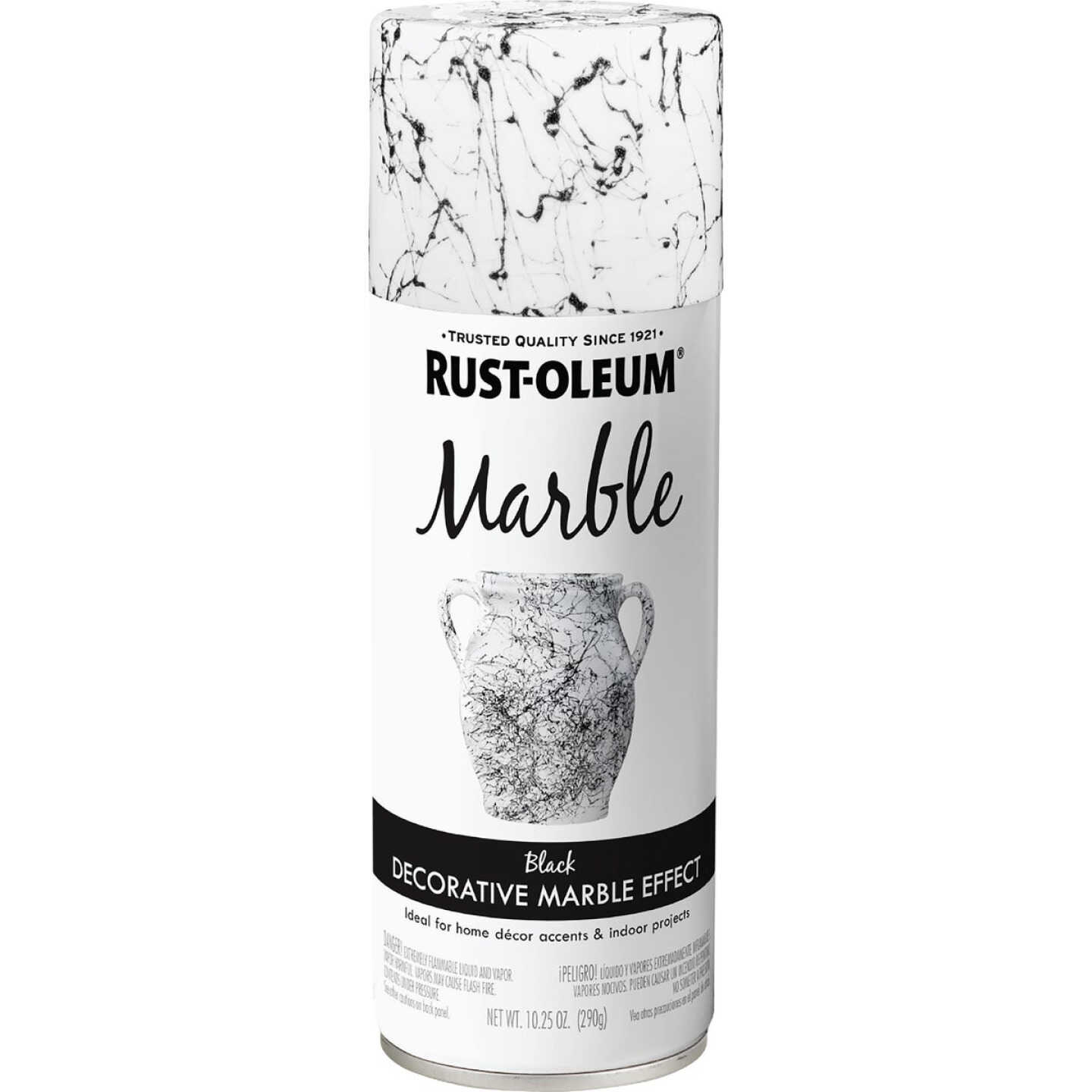 Rust-Oleum 10.25 Oz. Black Marble Spray Paint. Image 7
