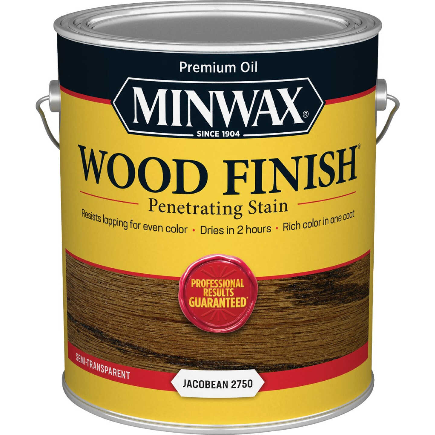 Minwax Wood Finish VOC Penetrating Stain, Jacobean, 1 Gal. Image 7