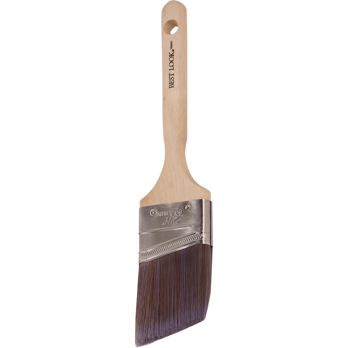 Best Look 2.5 In. Angle Polyester Paint Brush Image 3