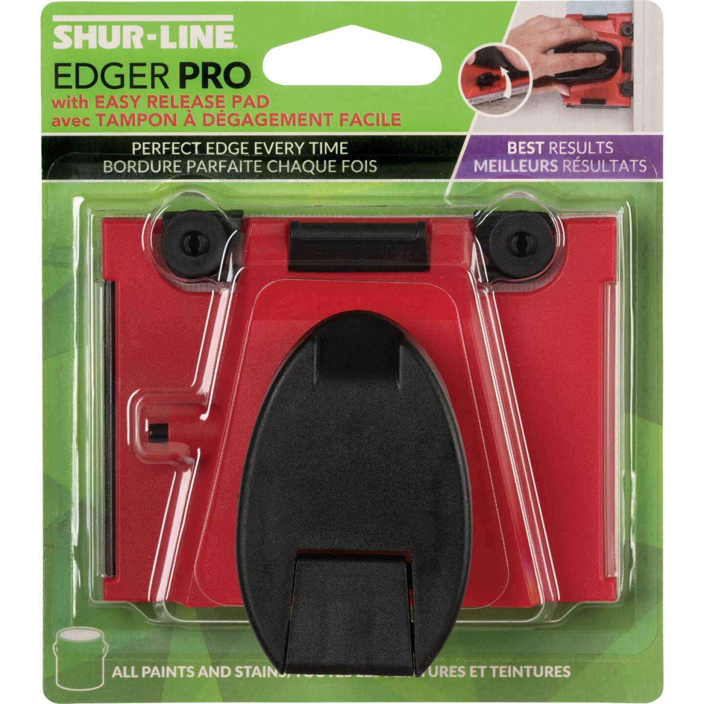 Shur-Line Paint Edger Pro with Easy Release Pad Image 1