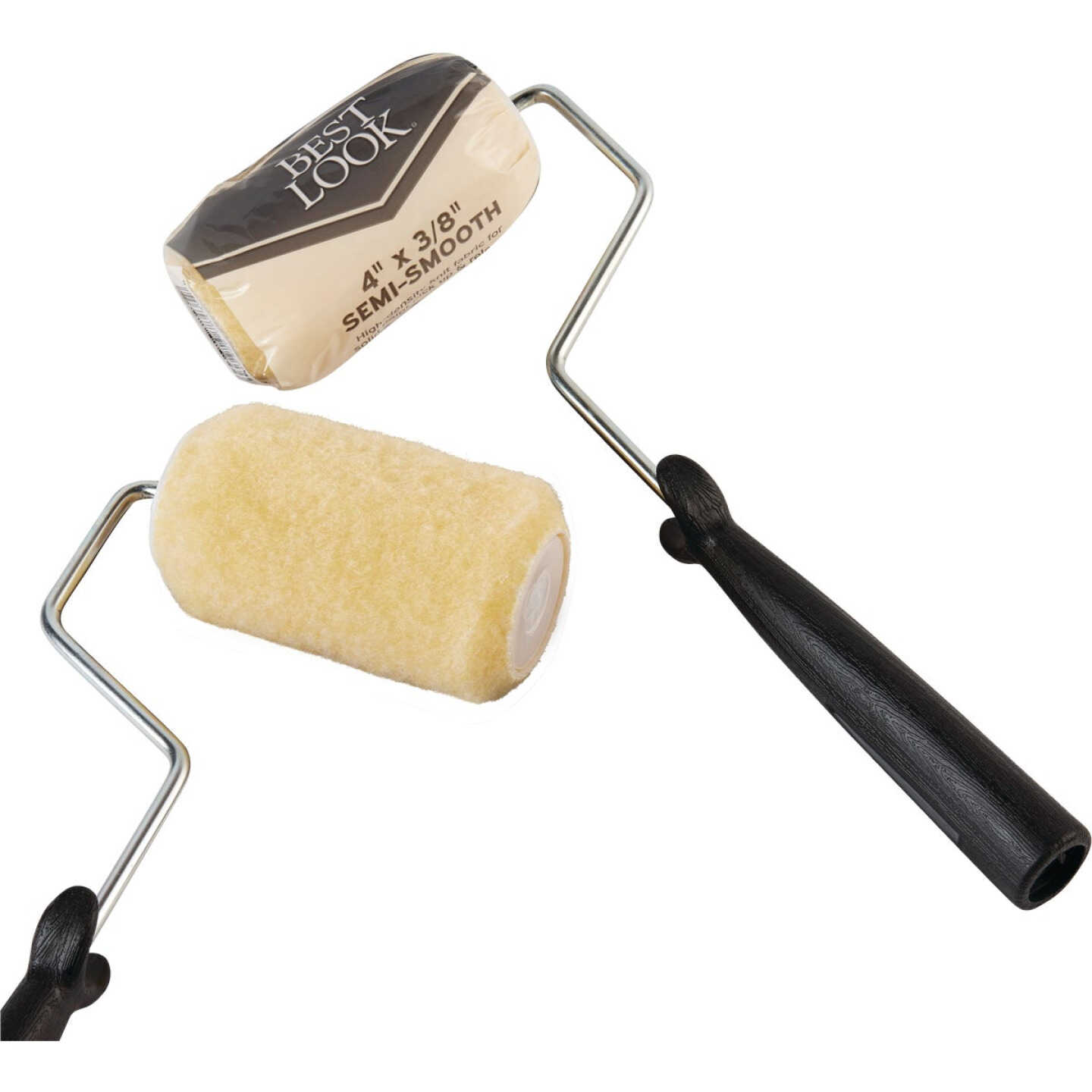 Best Look 4 In. x 3/8 In. Line Marker with Cover Paint Roller Image 1