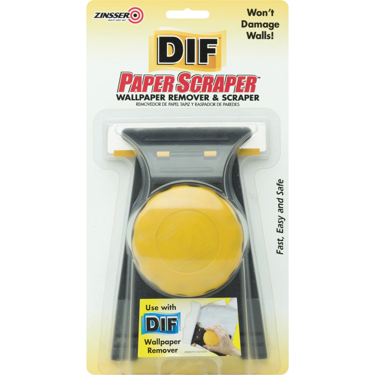 Zinsser Dif Paper Scraper Wallpaper Remover Tool Image 3