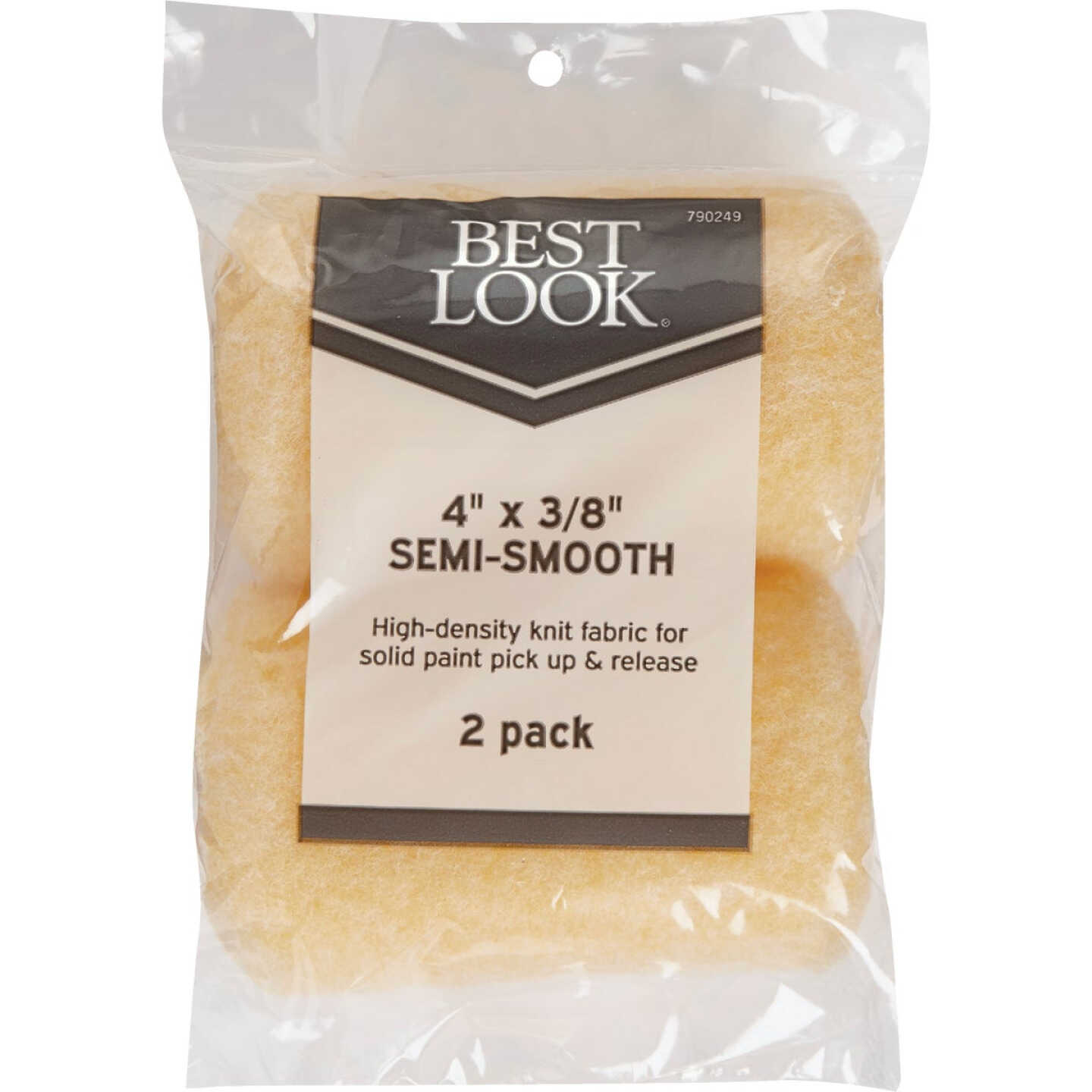 Best Look 4 In. x 3/8 In. Line Marker Knit Fabric Roller Cover (2-Pack) Image 2